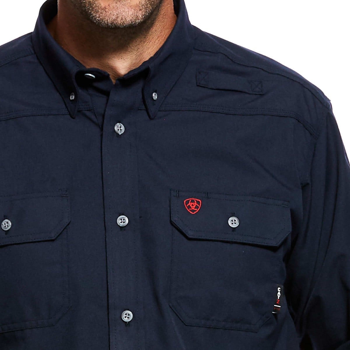 Ariat FR Featherlight Work Shirt in Navy